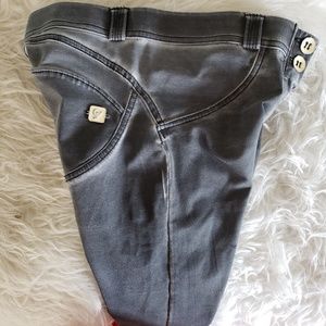 Distressed Grey Freddy Pants